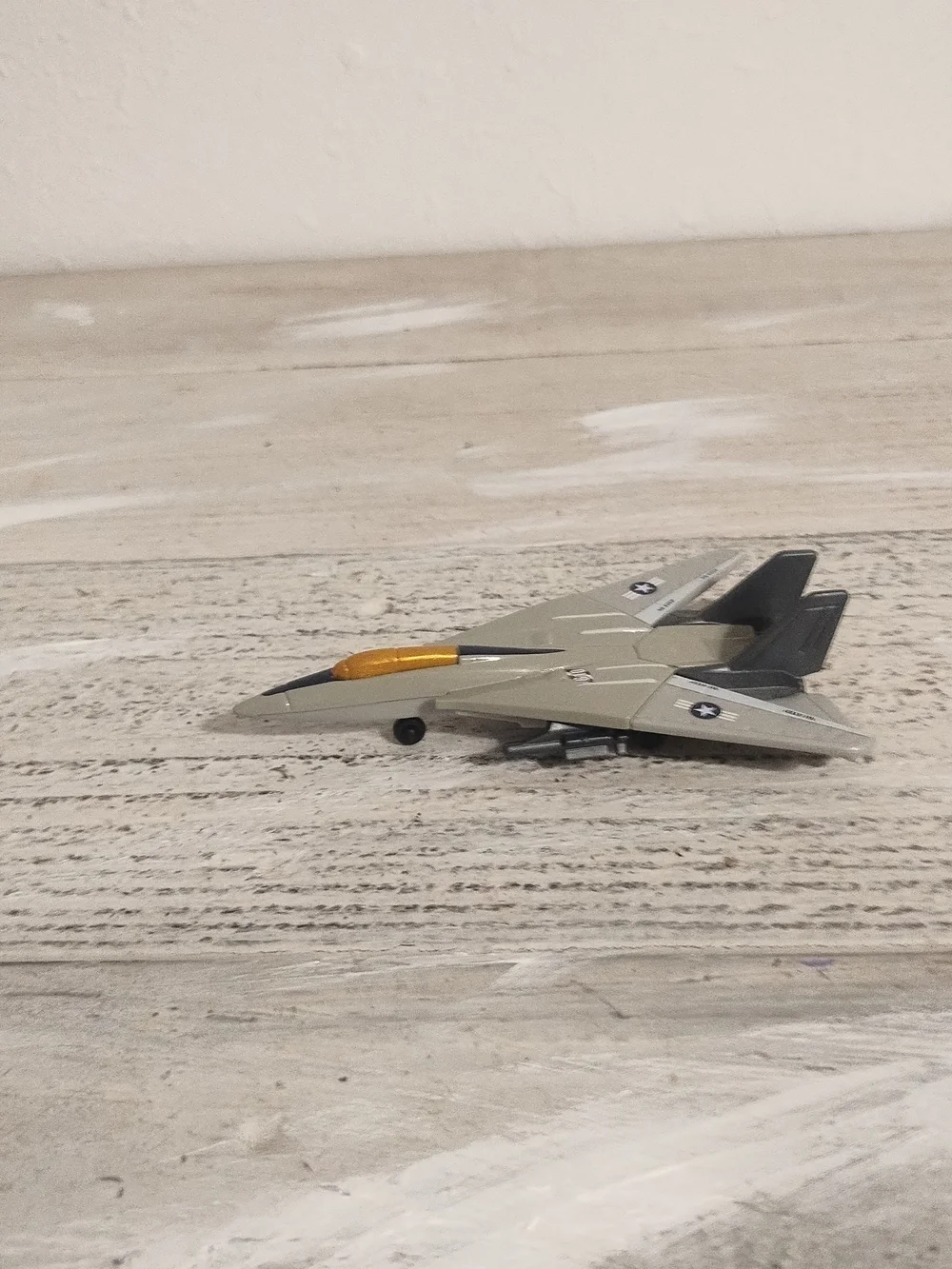 Matchbox mattel 1989 F-14 Tomcat die cast and plastic good condition